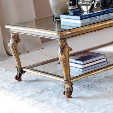 Designer Classic Italian Reproduction Glass Coffee Table Designer Classic Italian Reproduction Glass Coffee Table