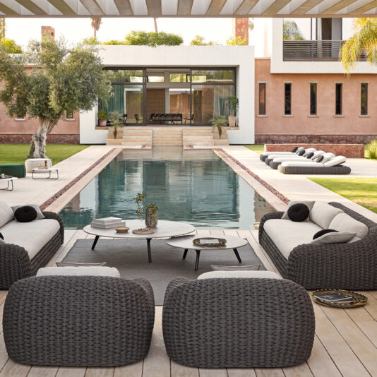 Designer Contemporary Luxury Sun Lounger