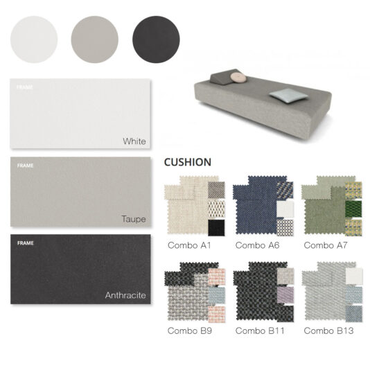 Designer Contemporary Outdoor Daybed Sun Lounger