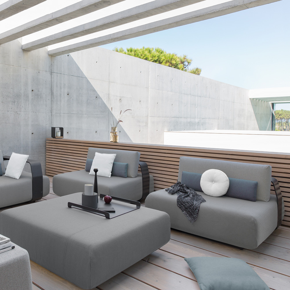 balcony furniture, Designer Contemporary Outdoor Luxury Modular Set