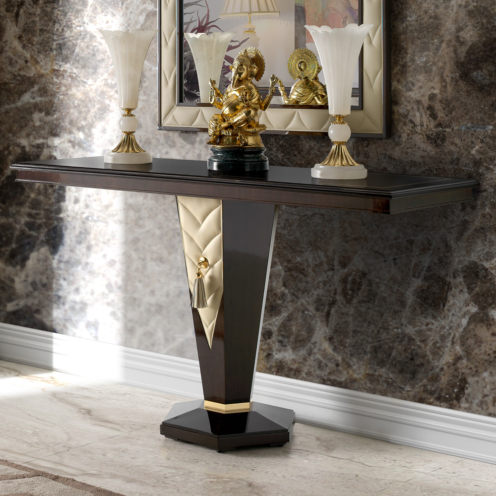 Designer High End Art Deco Inspired Console Table