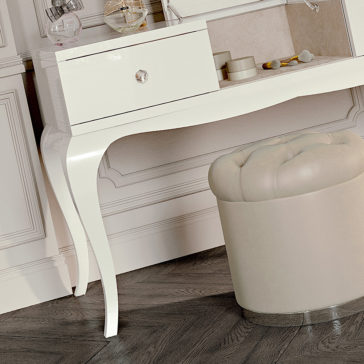 Modern Lift Up Mirror Dressing Table Designer High End Dressing Table