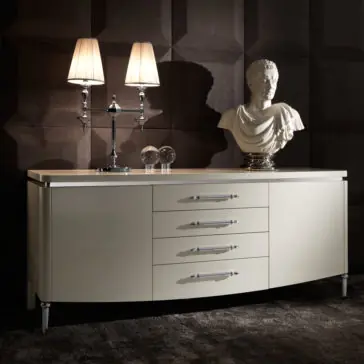 High Gloss Lacquered Designer Buffet High Gloss Lacquered Designer Buffet