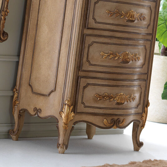 Designer Italian Carved Tall Boy Chest of Drawers Designer Italian Carved Tall Boy Chest of Drawers