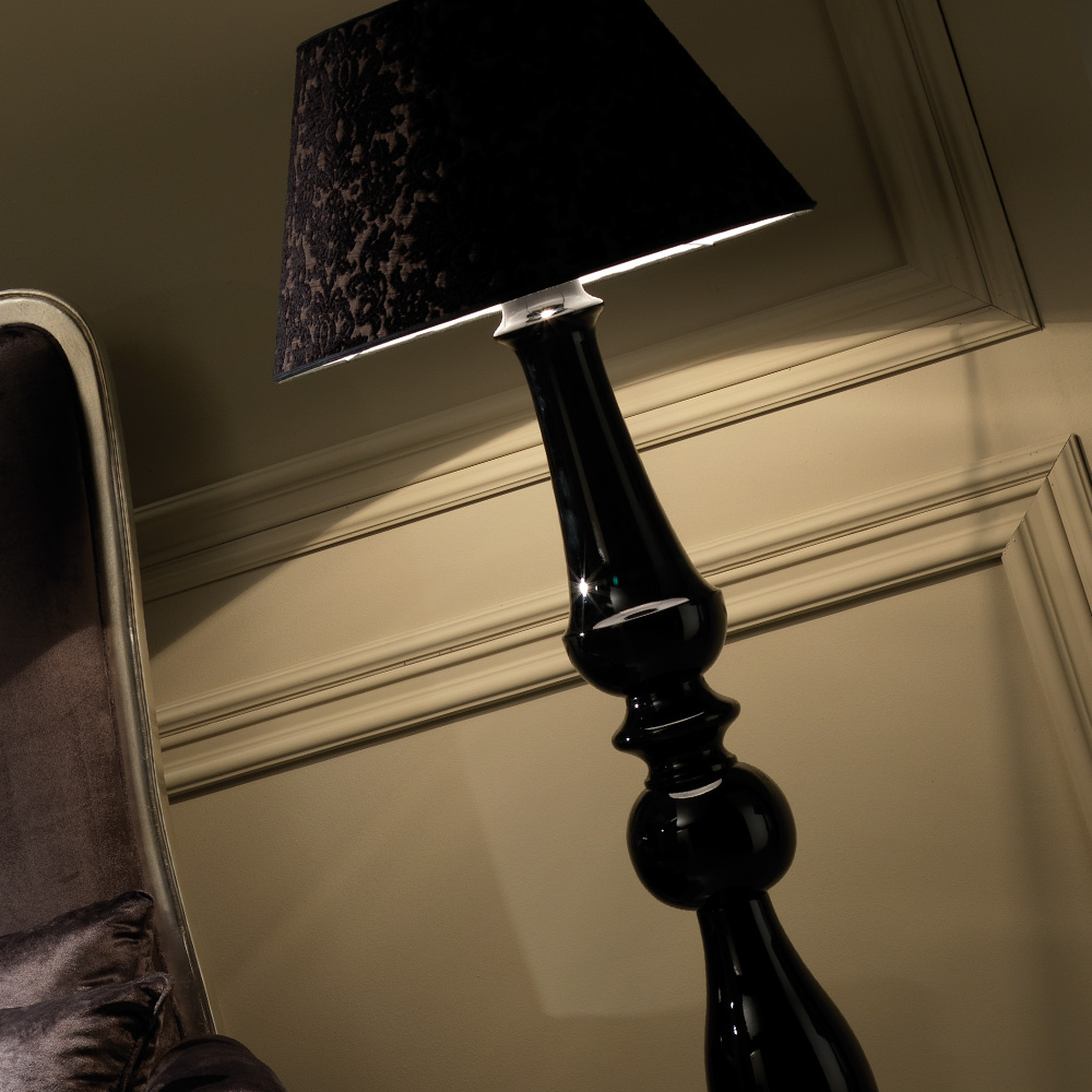 Designer Italian Lacquered Contemporary Floor Lamp