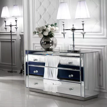 Designer Italian Mirrored Chest Of Drawers Designer Italian Mirrored Chest Of Drawers