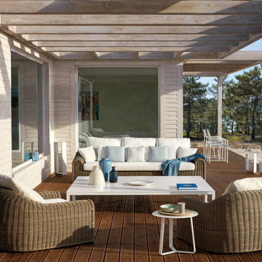 Designer Wicker Contemporary 3 Seater Outdoor Garden Sofa Designer Wicker Contemporary 3 Seater Outdoor Garden Sofa