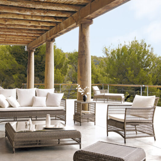 Designer Wicker Outdoor Garden Armchair