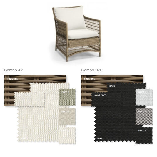 Designer Wicker Outdoor Garden Armchair