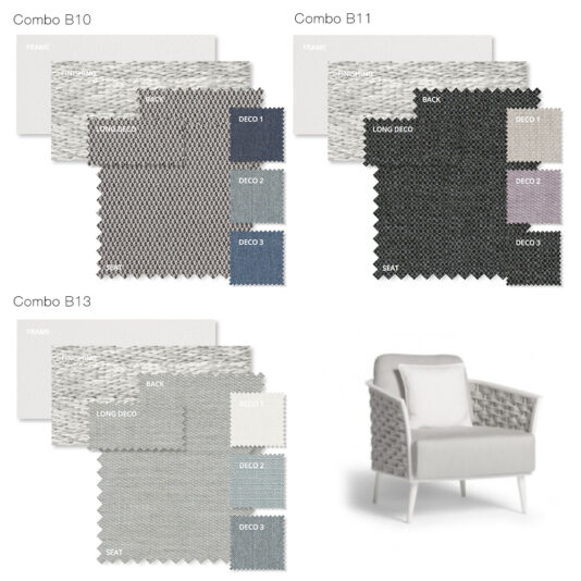 Woven Rope Outdoor Garden Contemporary Armchair Designer Woven Rope Outdoor Garden Contemporary Armchair