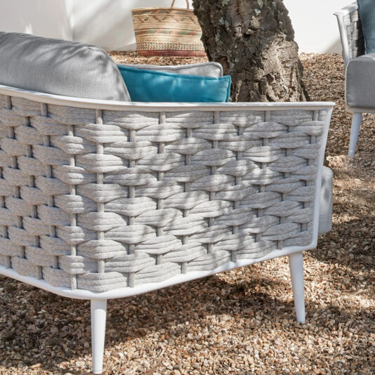 Designer Woven Rope Outdoor Garden Contemporary Sofa Designer Woven Rope Outdoor Garden Contemporary Sofa