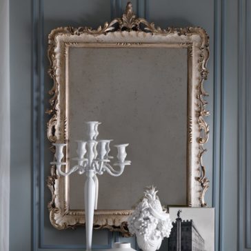 Elegant Baroque Reproduction Italian Designer Console And Mirror Elegant Baroque Reproduction Italian Designer Console And Mirror