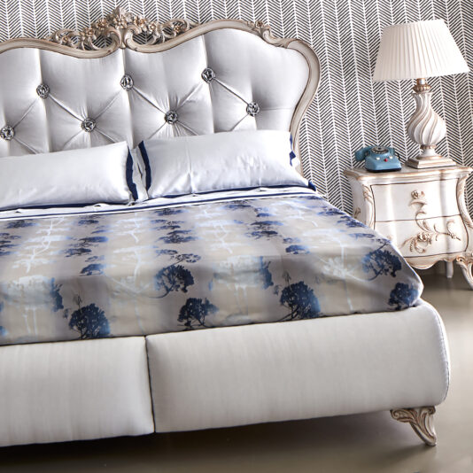 Classic Grey Italian Designer Storage Bed Classic Grey Italian Designer Storage Bed