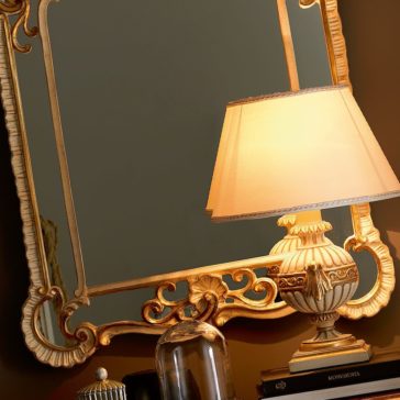 Elegant Italian Designer Classic Ornate Wall Mirror