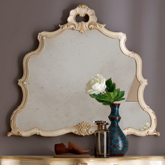Exclusive Designer Italian Baroque Reproduction Wall Mirror