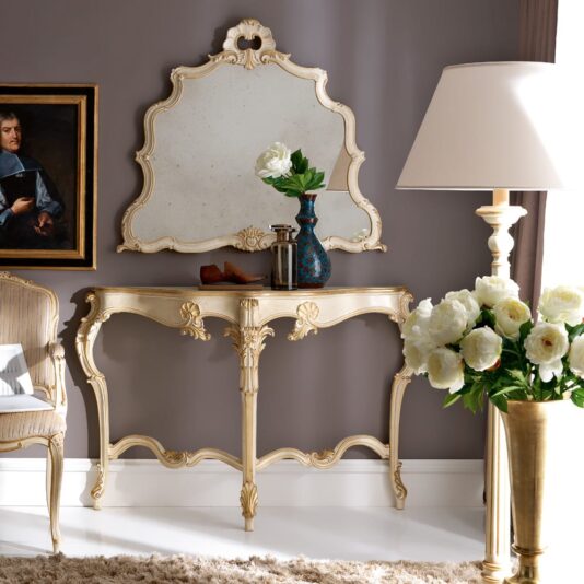 Exclusive Designer Italian Baroque Reproduction Wall Mirror