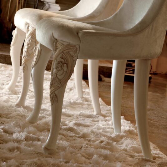 Exclusive Designer Upholstered Italian Chair Exclusive Designer Upholstered Italian Chair