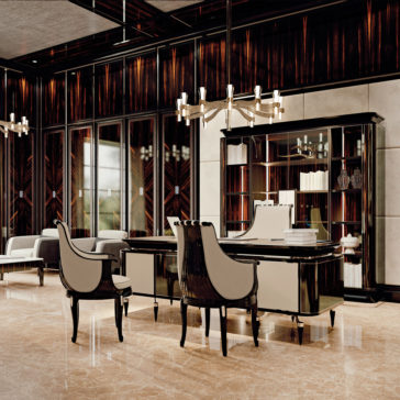 Exclusive Designer Italian High Gloss Lacquered Leather Chair Exclusive Designer Italian High Gloss Lacquered Leather Chair