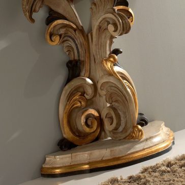 Italian Demi Lune Marble Effect Ornate Console Table And Mirror Exclusive Italian Demi Lune Marble Effect Ornate Console Table And Mirror