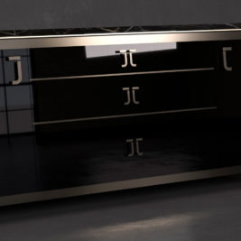 Exclusive Italian Marble Topped Luxury Sideboard
