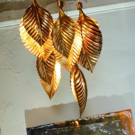 Exclusive Italian Palm Leaf Designer Ceiling Light