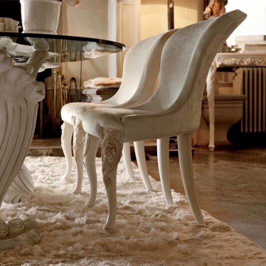 Exclusive Italian Pedestal Large Glass Dining Table Set Exclusive Italian Pedestal Large Glass Dining Table Set