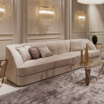 Exclusive Modern Italian Quilted Nubuck Sofa Exclusive Modern Italian Quilted Nubuck Sofa