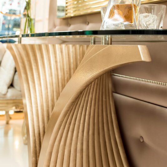 Exclusive Oval Ended Glass Designer Contemporary Console Table Exclusive Oval Ended Glass Designer Contemporary Console Table