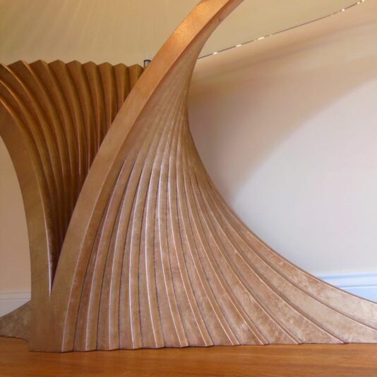 Exclusive Oval Ended Glass Designer Contemporary Console Table Exclusive Oval Ended Glass Designer Contemporary Console Table