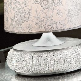 Small Glamorous Crystal Table Lamp