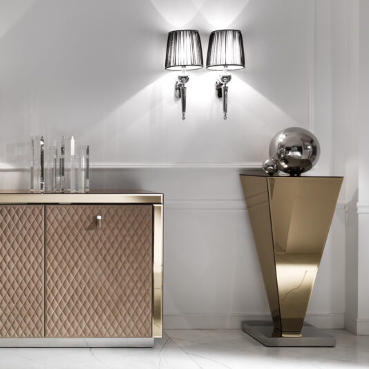 Glass Graduated Ornamental Pedestal