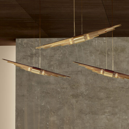 Gold Plated Designer Angled Contemporary Pendant Light Gold Plated Designer Angled Contemporary Pendant Light