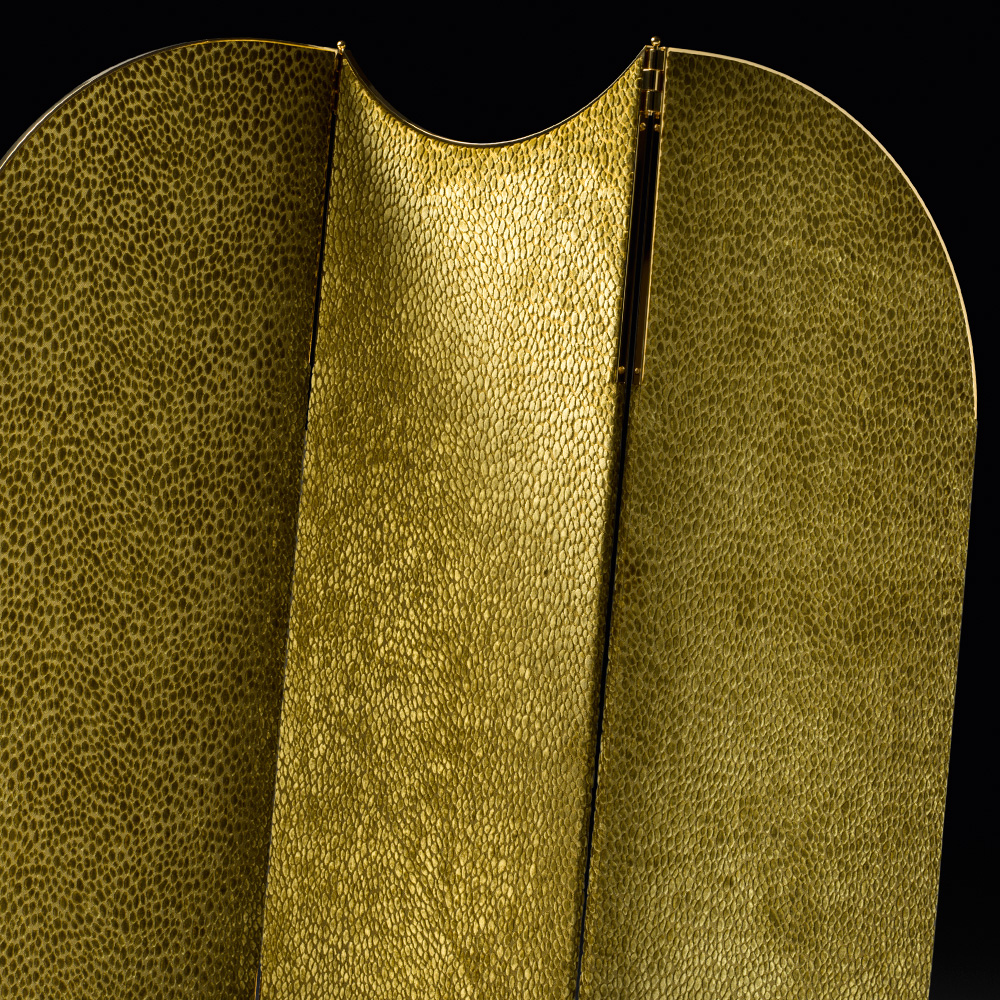 Gold Designer Dressing Screen