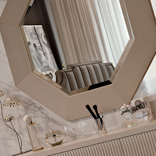 High End 5 Drawer Art Deco Inspired Dressing Table High End 5 Drawer Art Deco Inspired Dressing Table