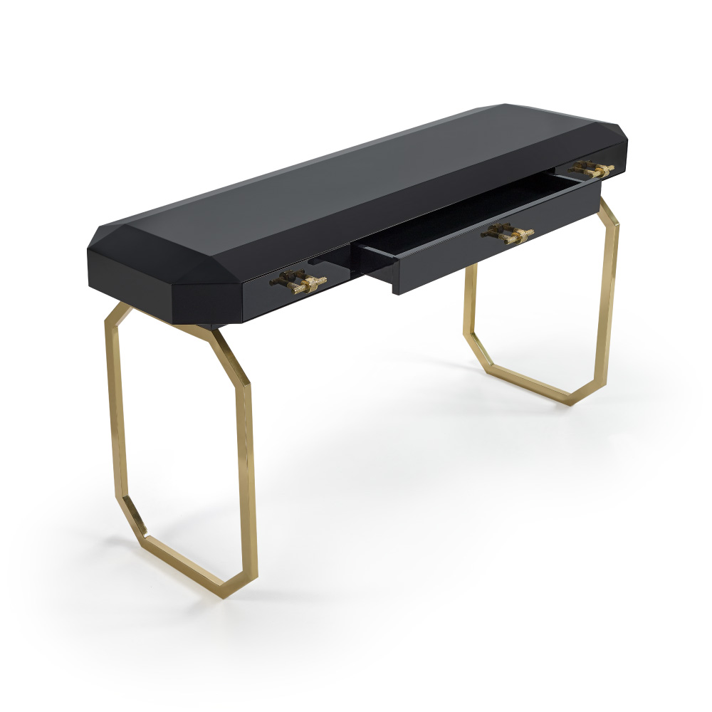 High End Art Deco Reproduction Designer Console Table