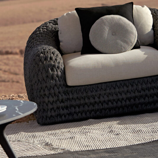 High End Designer Contemporary Outdoor Garden Armchair