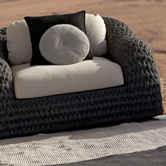 High End Designer Contemporary Outdoor Garden Armchair