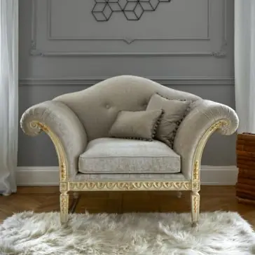 High End Designer Italian Classic Louis Armchair High End Designer Italian Classic Louis Armchair