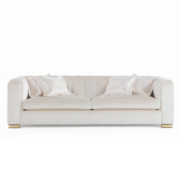 High End Designer Velvet Luxury 3 Seater Sofa