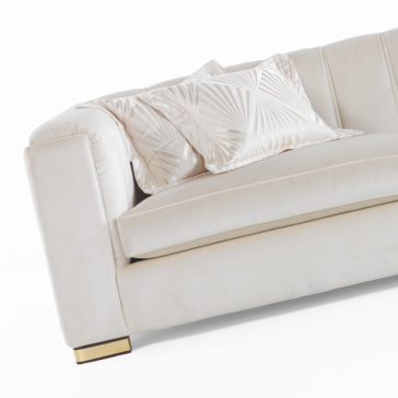 High End Designer Velvet Luxury 3 Seater Sofa