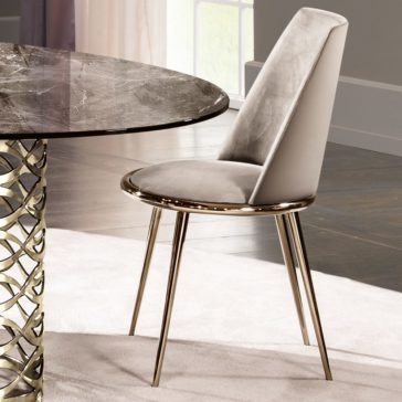 High End Italian Bronze Oval Marble Dining Set High End Italian Bronze Oval Marble Dining Set