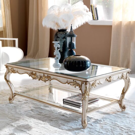High End Italian Designer Glass Coffee Table High End Italian Designer Glass Coffee Table
