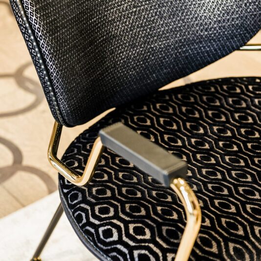 High End Italian Designer Retro Style Lounge Chair