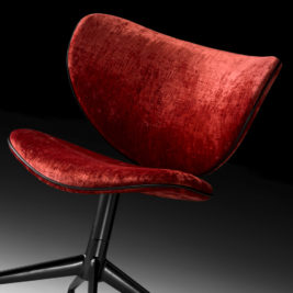 High End Designer Retro Swivel Chair