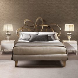 High End Italian Gold Plated Designer Bed