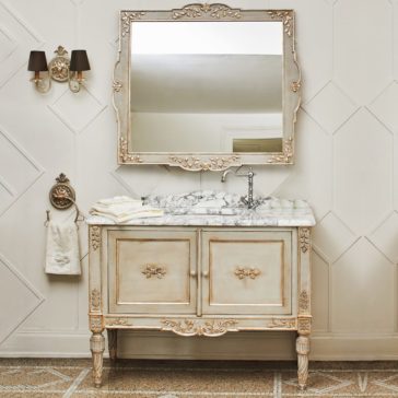 High End Louis XVI Inspired Marble Bathroom Vanity Unit High End Louis XVI Inspired Marble Bathroom Vanity Unit