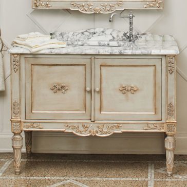 High End Louis XVI Inspired Marble Bathroom Vanity Unit High End Louis XVI Inspired Marble Bathroom Vanity Unit