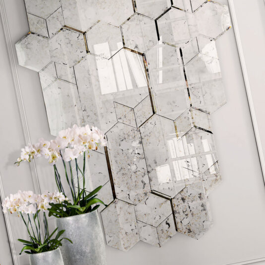 High End Large Designer Geometric Multi Layered Wall Mirror High End Large Designer Geometric Multi Layered Wall Mirror