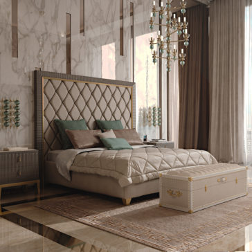 High End Luxury Italian Designer Storage Trunk