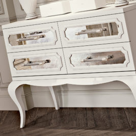 High End Modern Mirrored Chest of Drawers